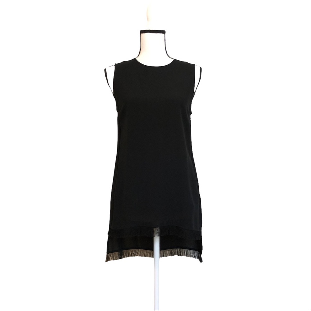 Theory Silk Sleeveless Black Top NWOT Size S